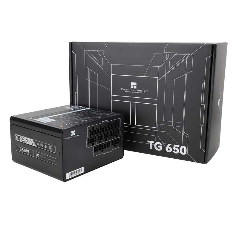 plus会员、概率劵：利民 TG650 金牌（90﹪）全模组ATX电源 650W 265.52元