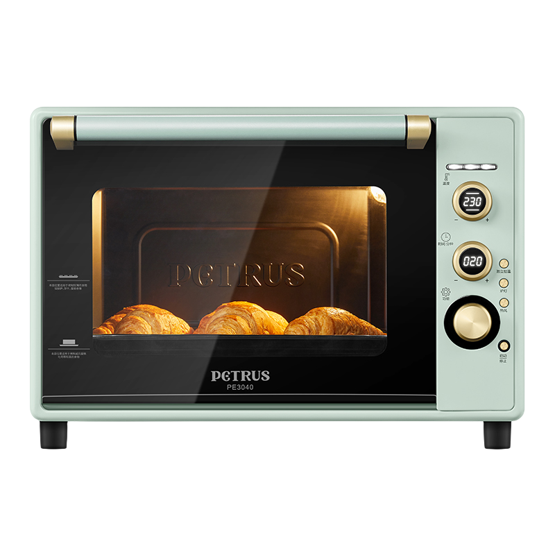 PLUS会员：(petrus)柏翠 电烤箱家用 40L容量 PE3040GLC 448.06元包邮（需领券，有家居卡更低价）