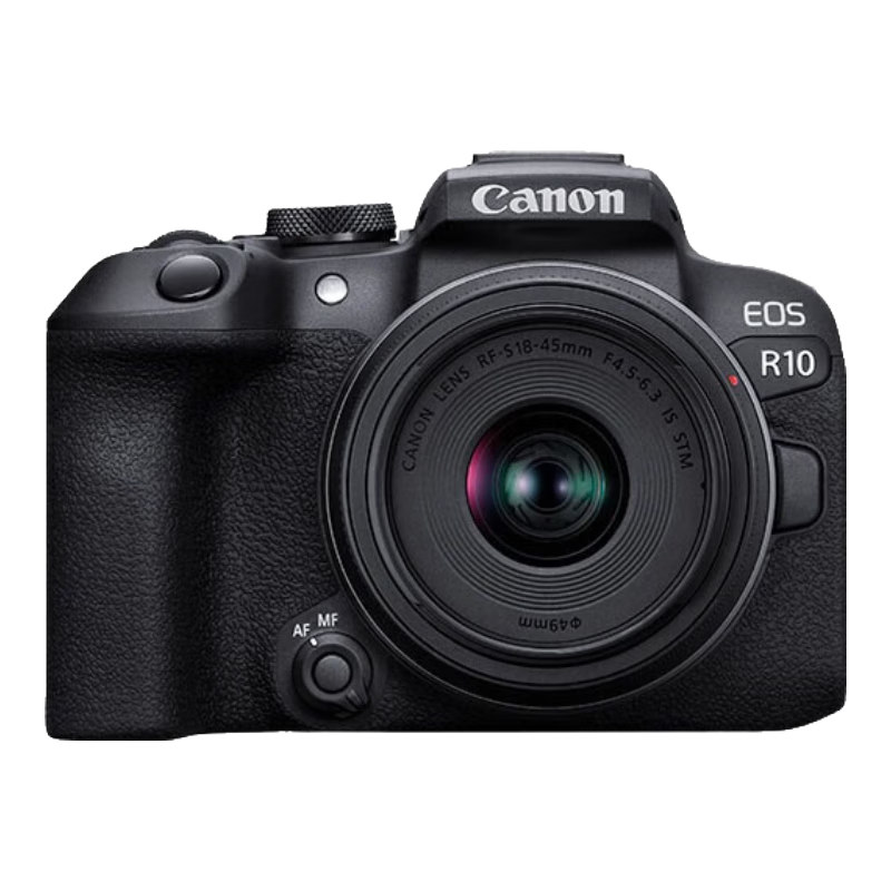 PLUS会员：Canon 佳能 EOS R10 微单相机 套机（18-45mm 标准变焦镜头） 5866.55元+税费 包邮（需领券）
