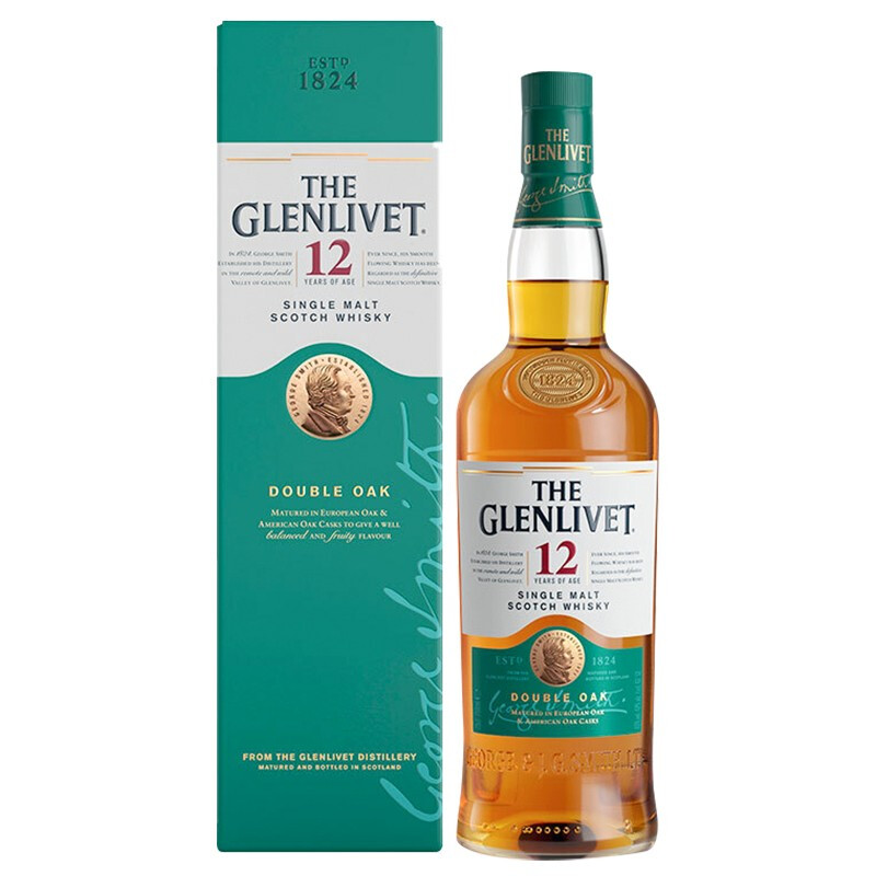 格兰威特 12年 单一麦芽 苏格兰威士忌 40%vol 700ml 券后207.23元