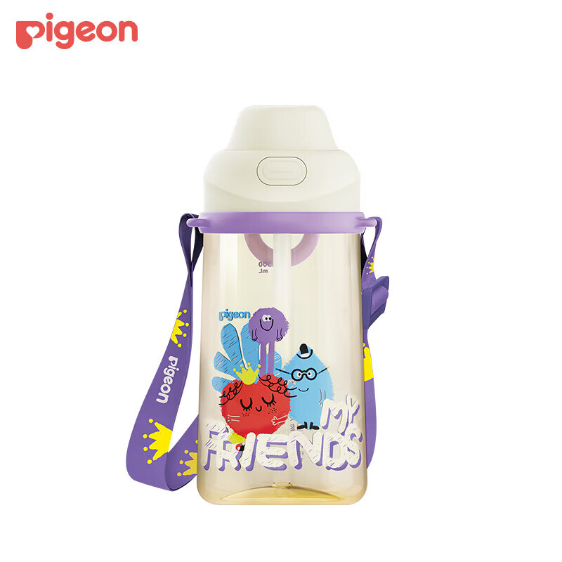 京东PLUS：Pigeon 贝亲 直饮吸管儿童水杯 500ml 小糖豆吸管杯 45.19元（需用券，需凑单）