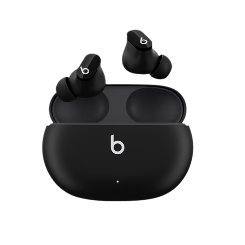 PLUS会员：beats Studio Buds 真无线降噪耳机 蓝牙耳机 兼容苹果安卓系统 IPX4级防水 黑色 386.5元