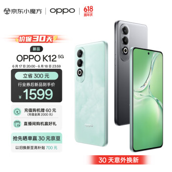 OPPO K12 5G手机 8GB+256GB 星夜