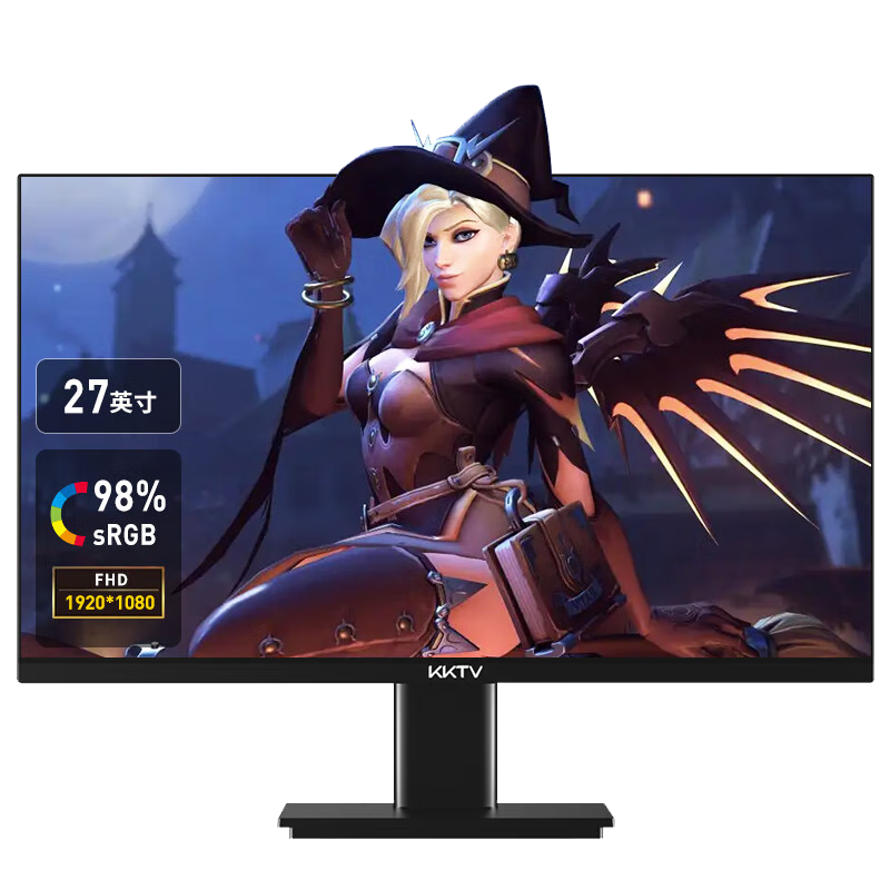Plus会员、概率券：KKTV 27英寸 电竞显示器 IPS 165Hz 三微边设计 低蓝光爱眼 电脑办公显示屏 K278G 526.01元