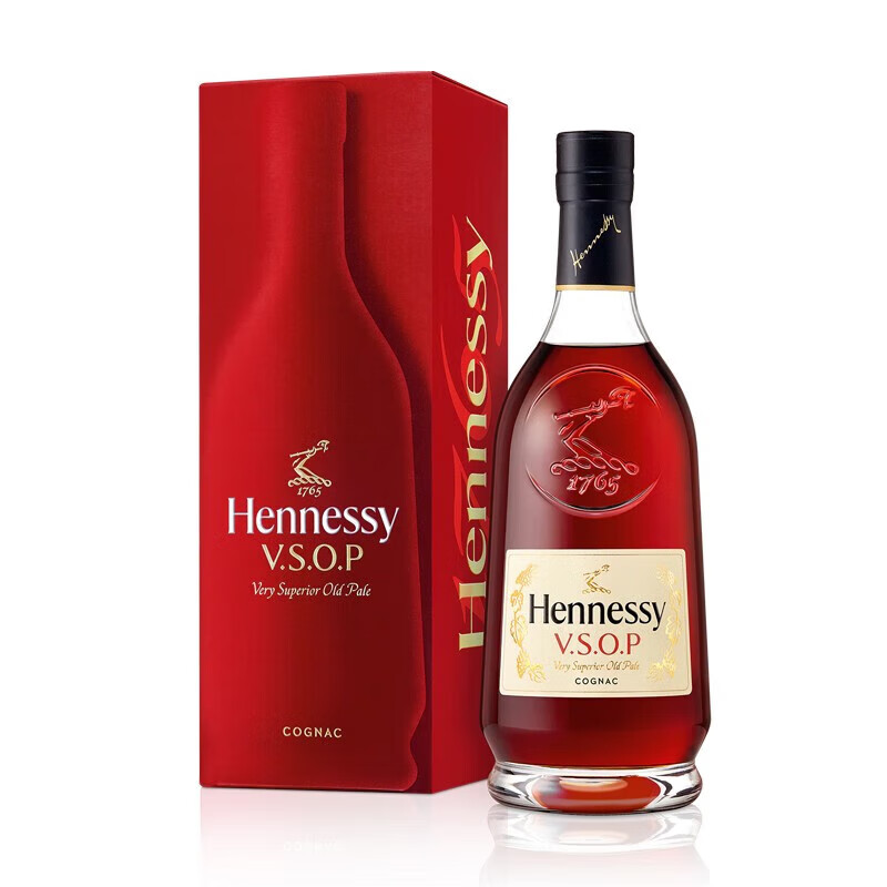 plus会员、概率劵：轩尼诗（Hennessy） VSOP 洋酒 干邑白兰地 1000ml 新版 464.95元