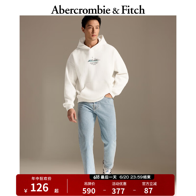 Abercrombie & Fitch 连帽卫衣 355559-1 124.56元