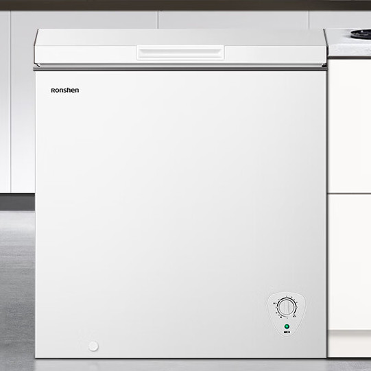 Ronshen 容声 200升减霜小型冰柜家用冷藏冷冻转换单温冷柜 一级能效家商两用卧式冰BD/BC-200ZMSMB 券后706元
