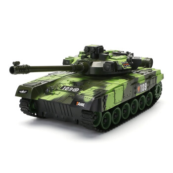 Attop 雅得 遥控坦克玩具 2.4G履带式越野车3-10岁儿童玩具男孩充电军事模型