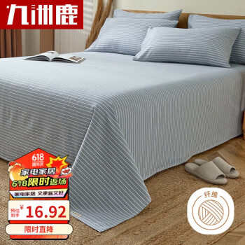 九洲鹿 床单单件-细川聚 160*230cm被单床罩单人学生宿舍床垫保护罩