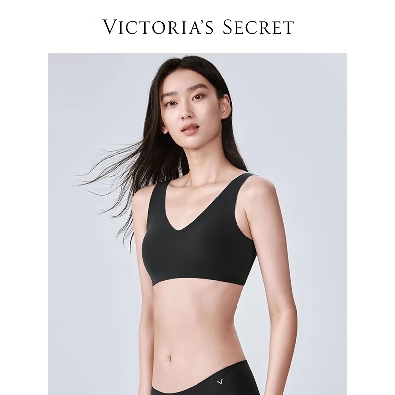 VICTORIA'S SECRET Q弹软支撑果冻条小雏菊老花蕾丝返定杯薄杯无钢圈 Ⅳ 54A2 11216629 XS ￥59