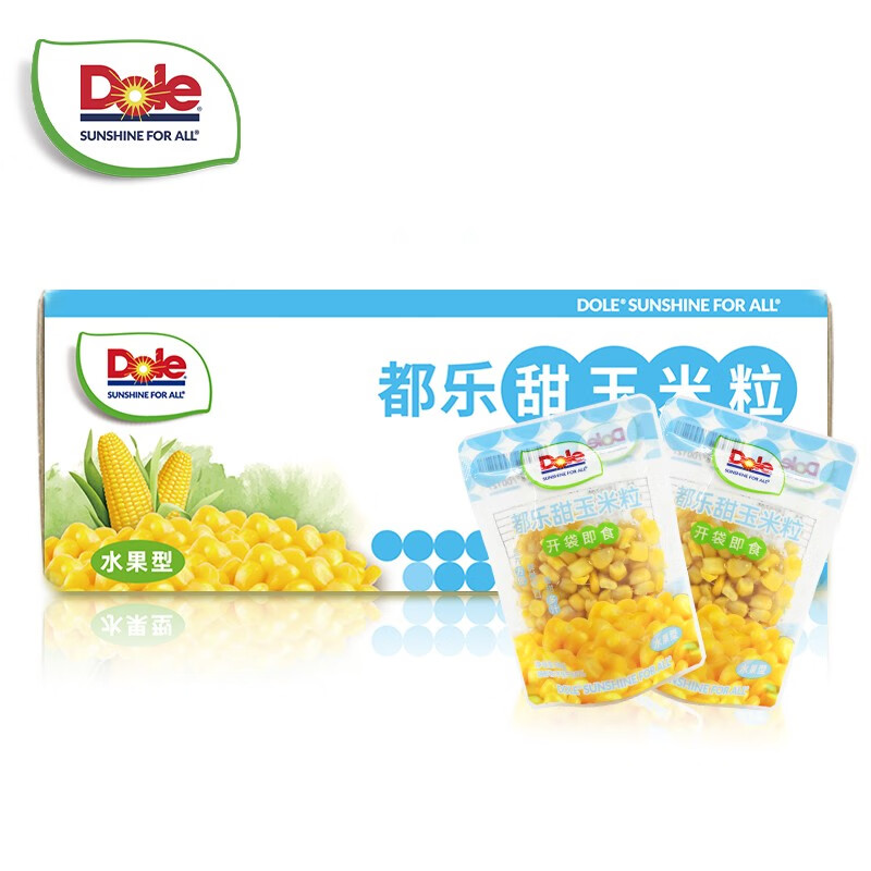 Dole 都乐 甜玉米粒 60g*30袋 礼盒装 98.01元 包邮