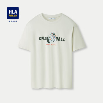 HLA 海澜之家 短袖T恤男24龙珠联名系列纯棉时尚短袖男夏季