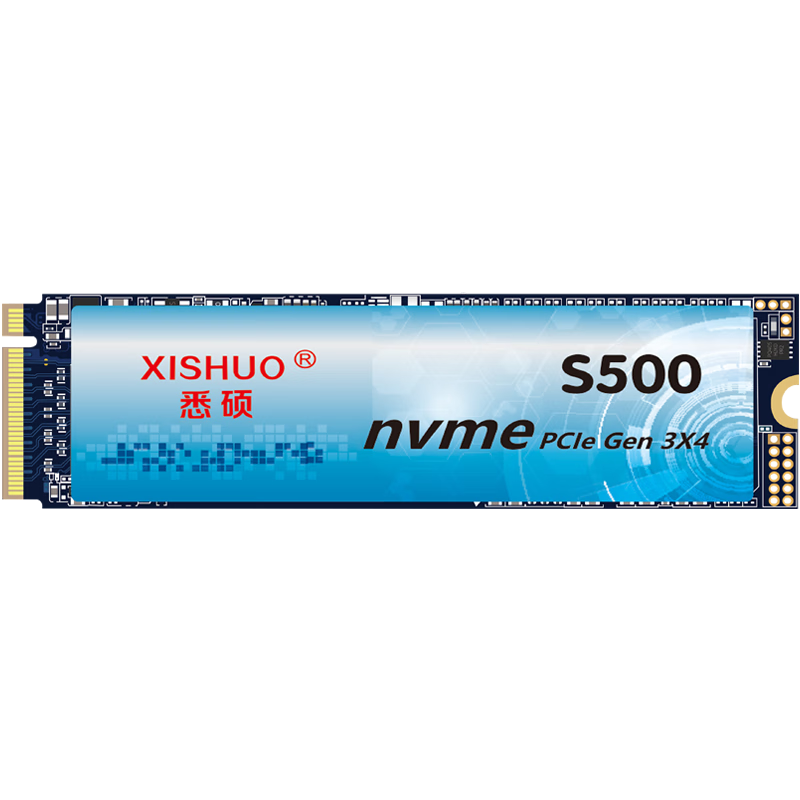 XISHUO 悉硕 SSD固态硬盘 M.2(NVMe)PCIe3.0*4 官配【128G】 79元包邮 （需用券）