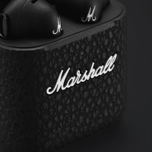 Marshall 馬歇爾 MINOR III 半入耳式真無線動圈藍(lán)牙耳機 黑色 669元