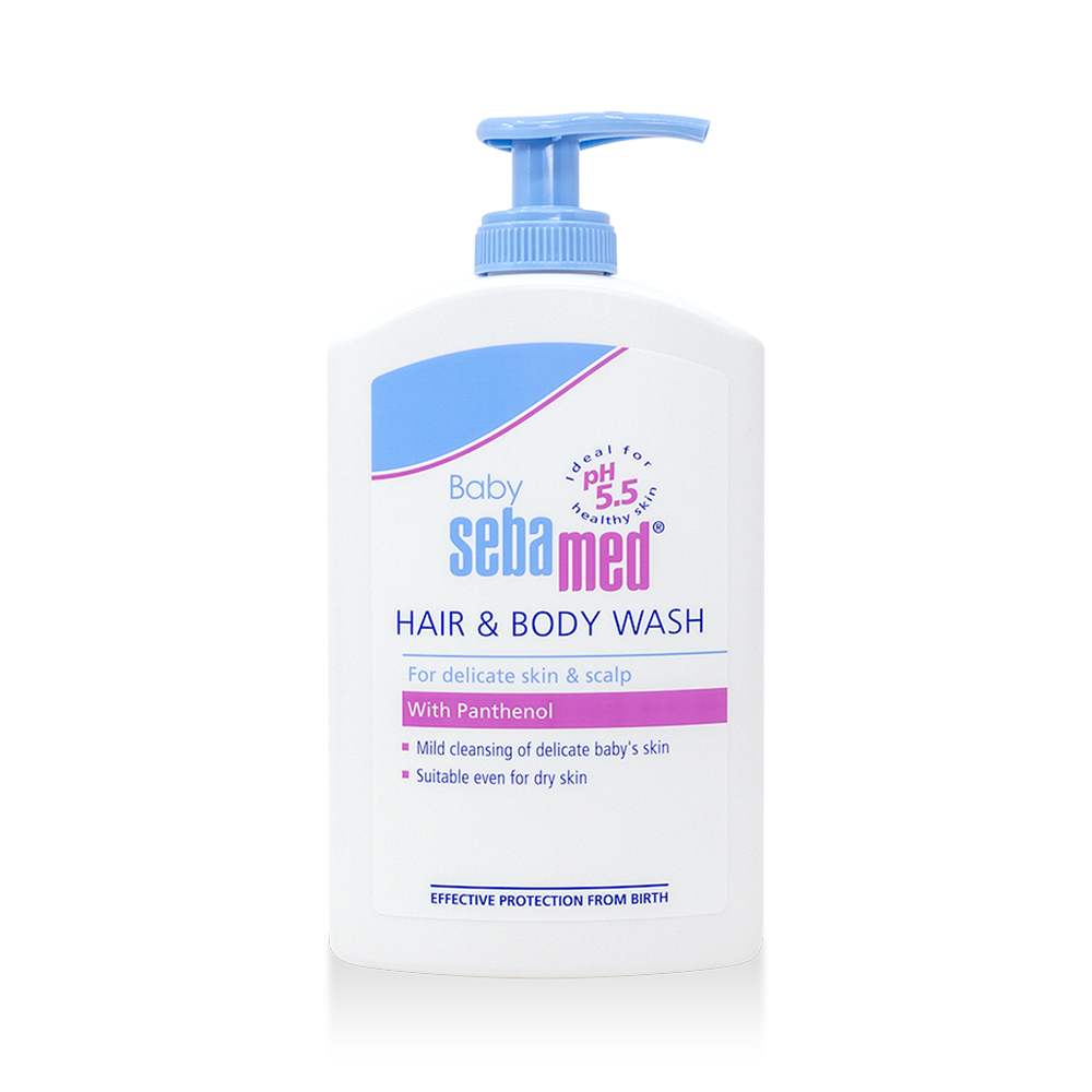 sebamed 施巴 婴儿沐浴露洗发水二合一 400ml 券后52.55元