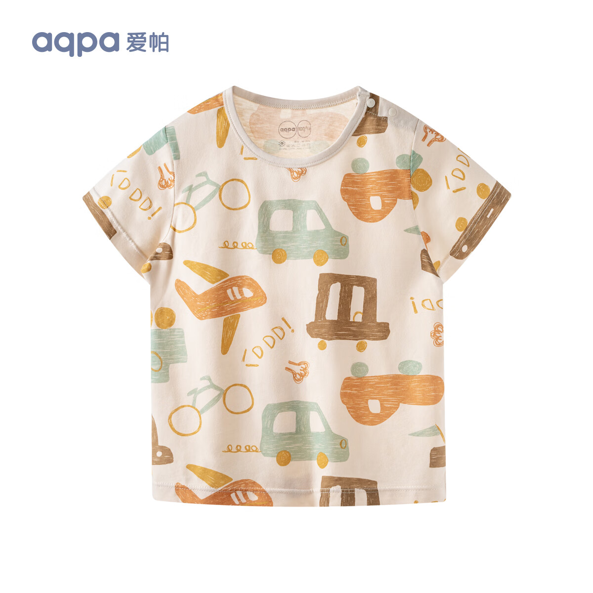aqpa 纯棉亲肤T恤：上新款 ￥22.8