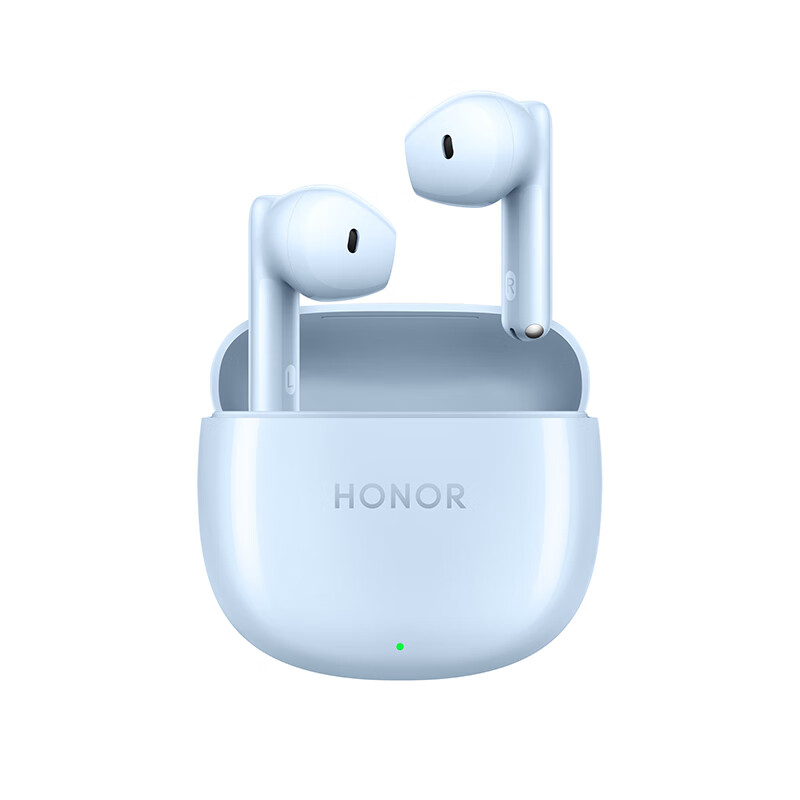 HONOR 荣耀 Earbuds A 半入耳式真无线动圈蓝牙耳机 云水蓝 券后126.36元