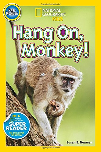 分级读物 猴子 Hang On Monkey! 进口原版 9.9元