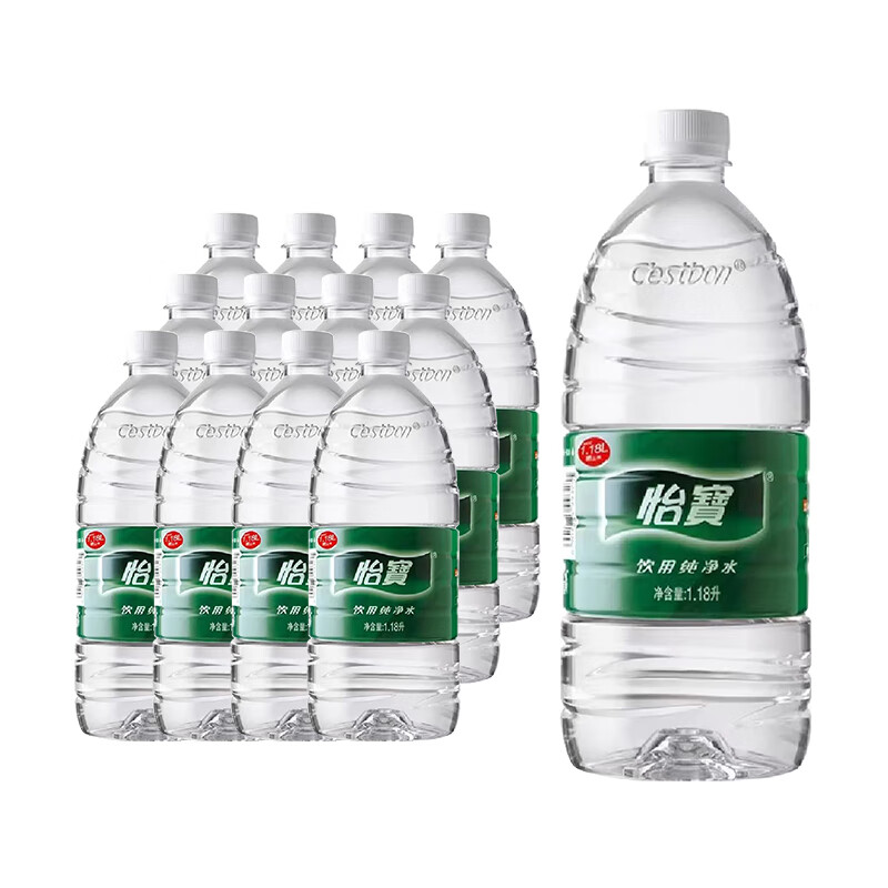 C'estbon 怡宝 纯净水1.18L*12瓶 ￥22.77