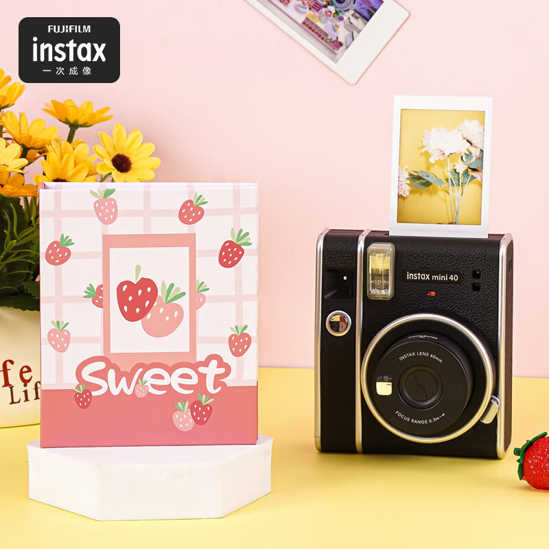 INSTAX 富士 迷你相册 香甜莓莓*1件 ￥1.9