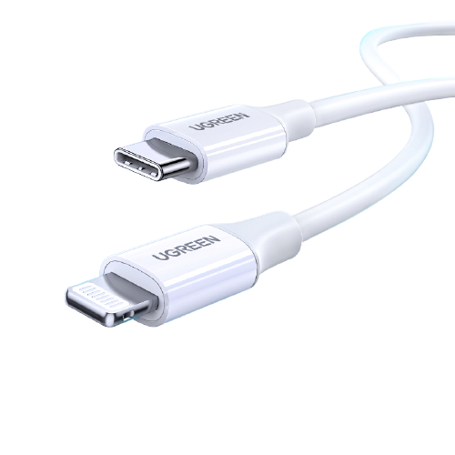 UGREEN 绿联 苹果MFi认证 PD快充数据线USB-C/Type-C 1米 49.9元