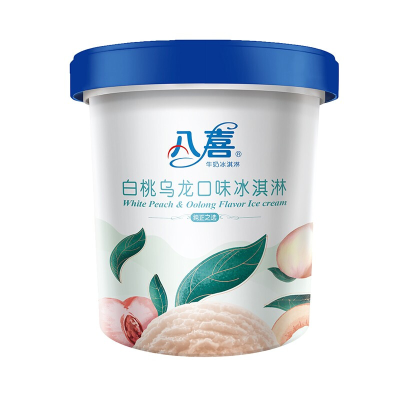 BAXY 八喜 牛奶冰淇淋 白桃乌龙口味 550g（多口味任选） 20.61元（需买3件，需用券）