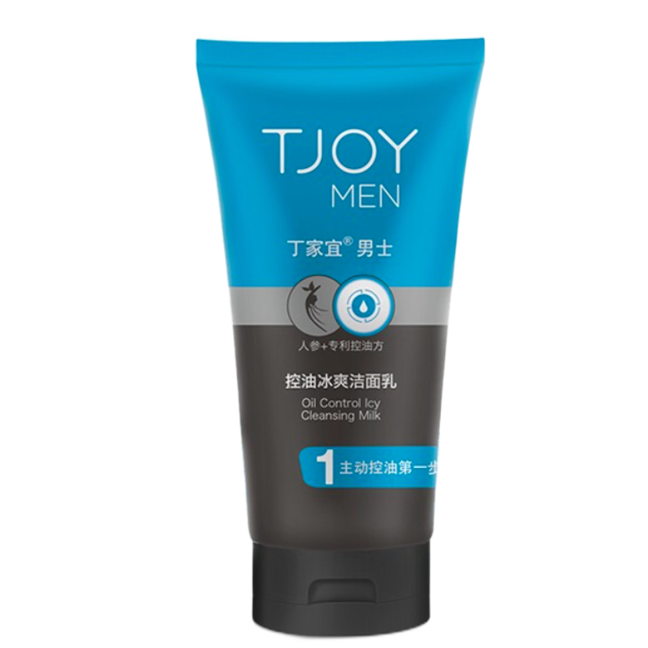 TJOY 丁家宜 男士控油冰爽洁面乳 120g 16.48元