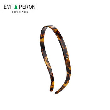 Evita Peroni 依慧达 眼镜发箍洗脸防滑头箍大号纯色发饰压碎发发卡 玳瑁色