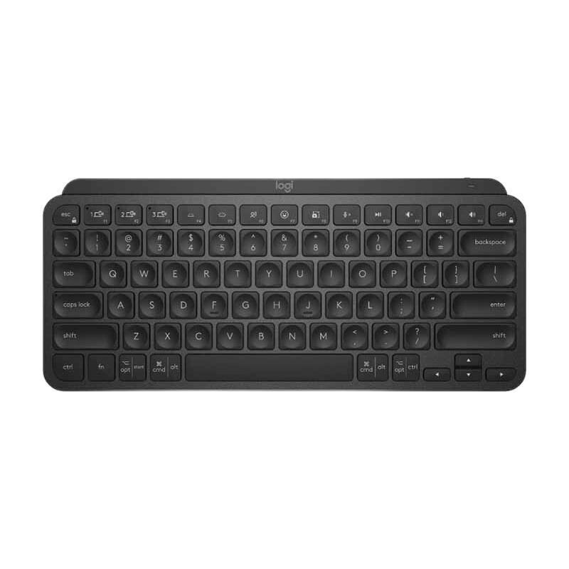 logitech 罗技 MX Keys Mini 79键 蓝牙无线薄膜键盘 黑色 单光 527.68元
