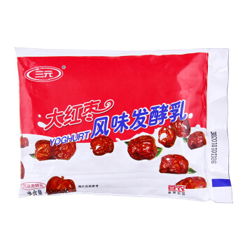 SANYUAN 三元 大红枣风味酸奶酸牛奶 160g/袋x15袋/箱低温酸奶 26.8元