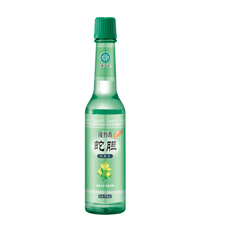 Longrich 隆力奇 蛇胆花露水 195ml 清凉舒爽 3.68元