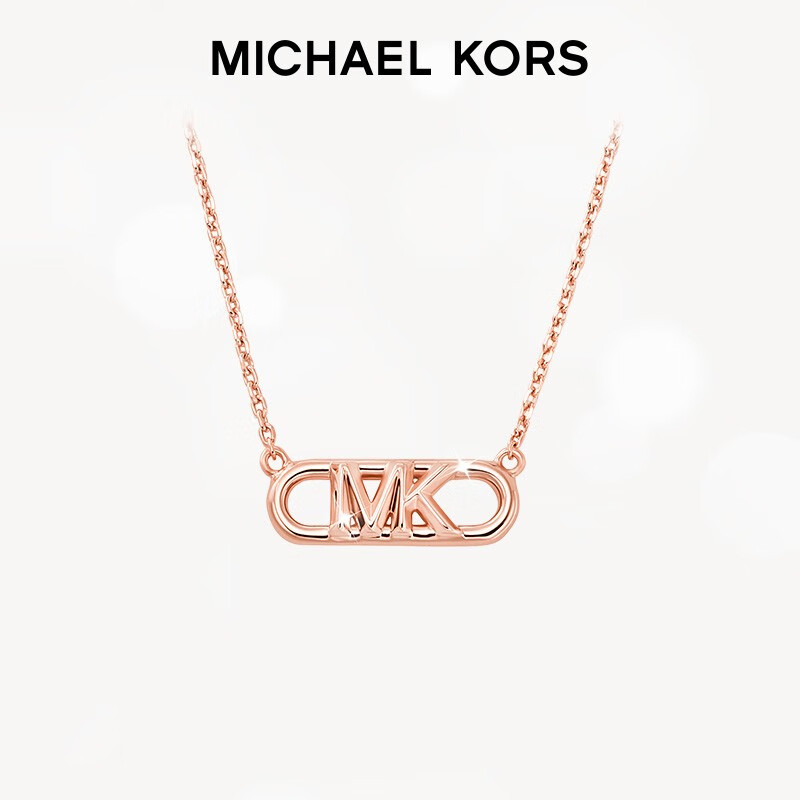 MICHAEL KORS 迈克·科尔斯 轻奢夏季字母logo项链锁骨链 MKC164200791 ￥299
