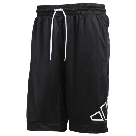 adidas 阿迪达斯 BIG LOGO SHORT 男子运动短裤 GT3018 黑色 M 85.14元