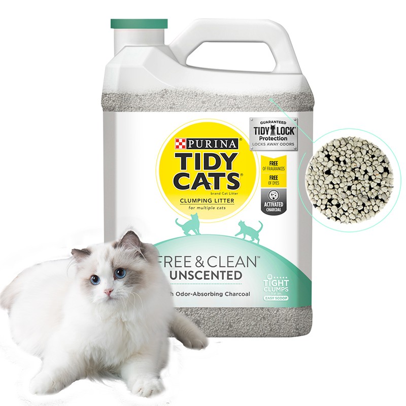 京东PLUS：TidyCats 泰迪 无香除臭结团猫砂 9.07kg 95.4元（双重优惠）
