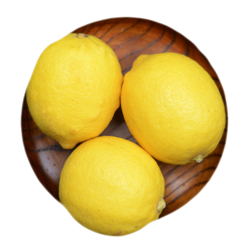 芬果时光 新鲜国产黄柠檬 单果约60-130g 2斤装 券后6.5元包邮