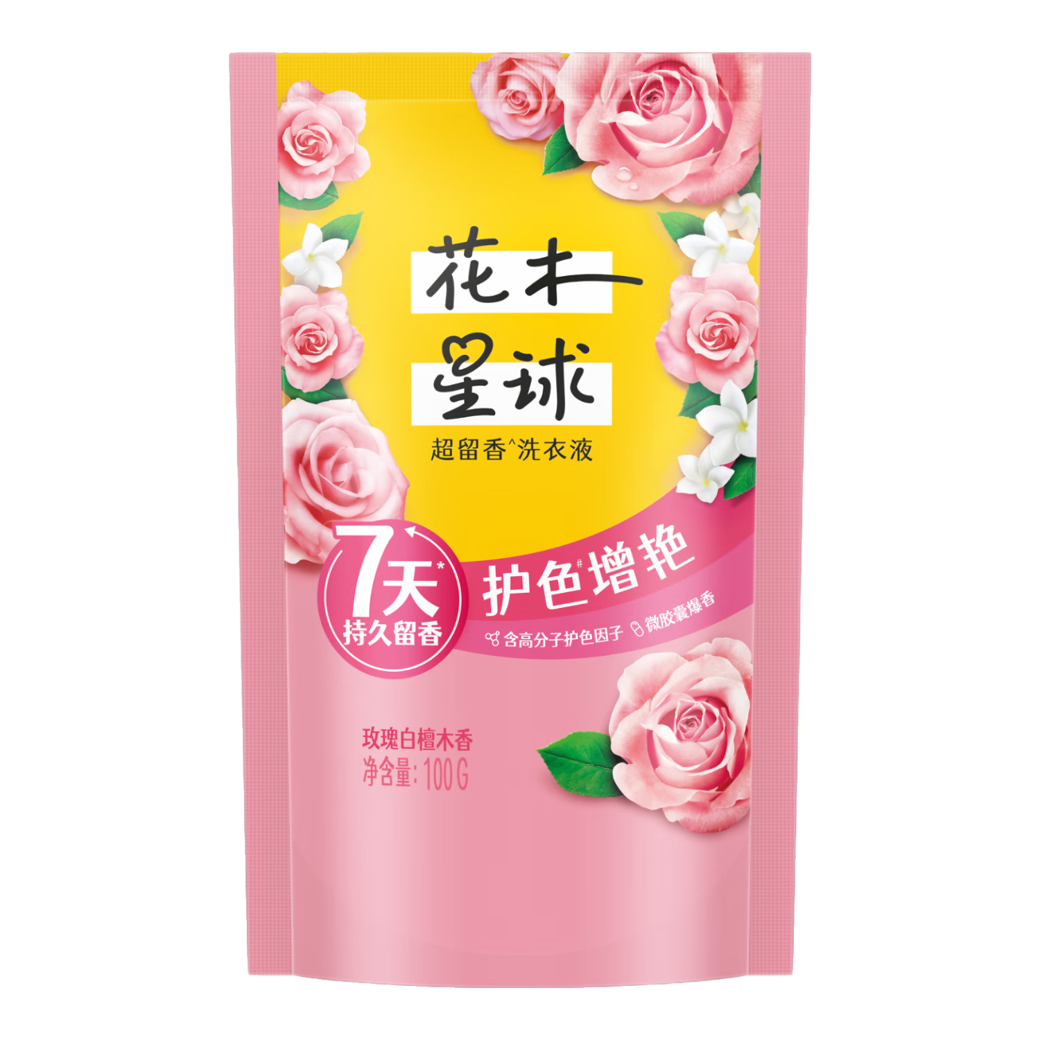 PLUS会员：花木星球 超留香香氛洗衣液 100g 1元（需换购）