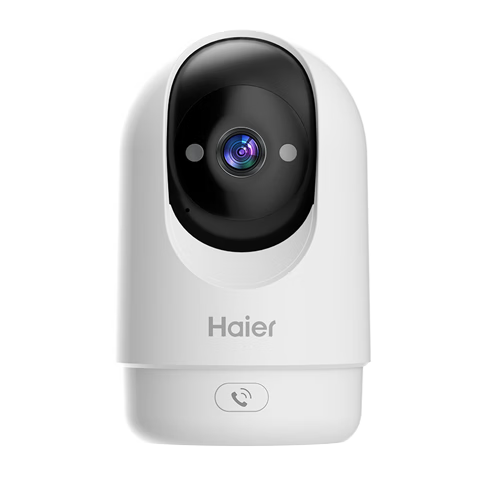 plus会员：海尔（Haier）无线家用摄像头手机远程监控器 108.45元（晒单返10元，98.45元）