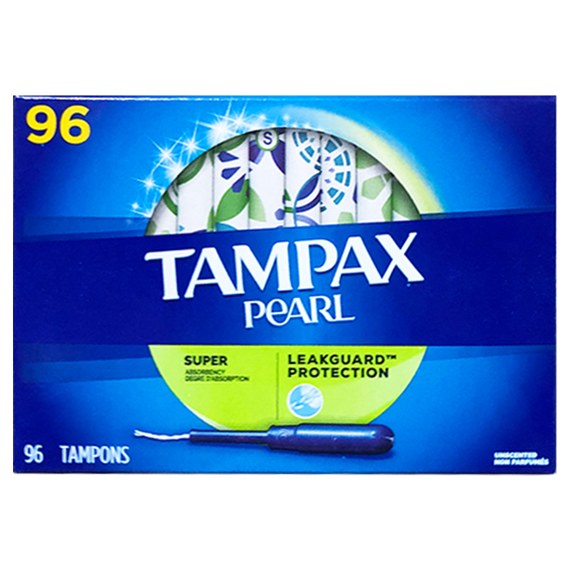 TAMPAX 丹碧丝 珍珠系列 导管式卫生棉条 大流量型 96支 券后106.1元