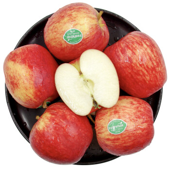 京觅 京鲜生进口皇家姬娜苹果6粒装 加力果 单果180-230g 生鲜水果