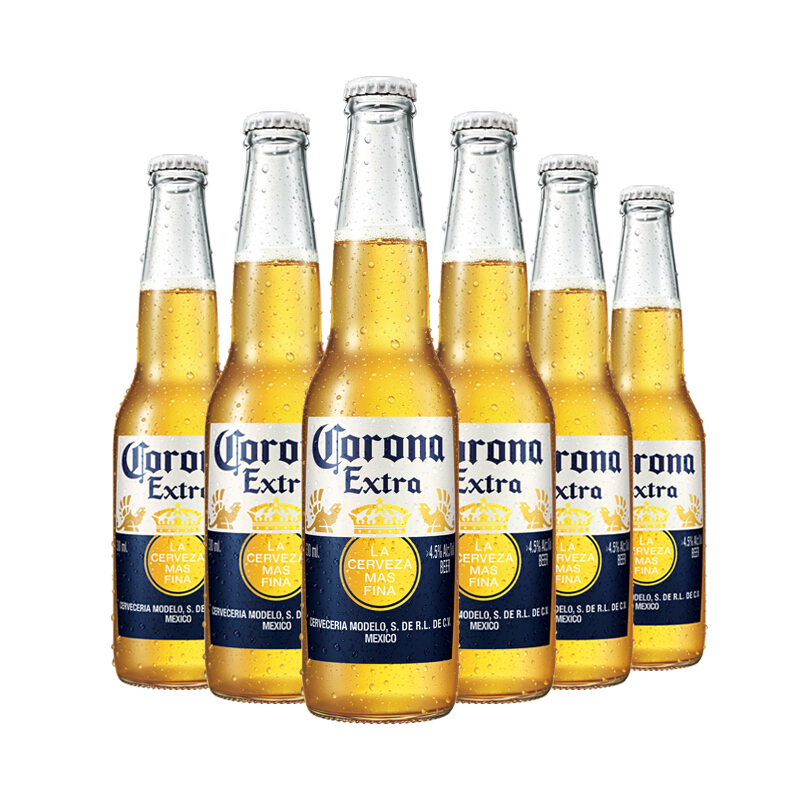 Corona 科罗娜 百威集团科罗娜啤酒墨西哥风味青柠仪式330ml*24瓶啤酒整箱装 117元