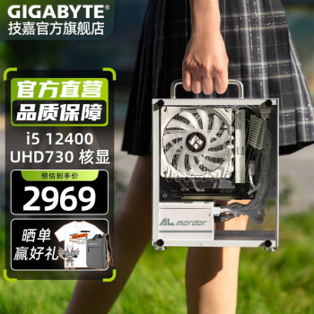 GIGABYTE 技嘉 i3/i5/i7 9700F/GTX1650/1660/S平面设计师绘图渲染台式电脑DIY主机