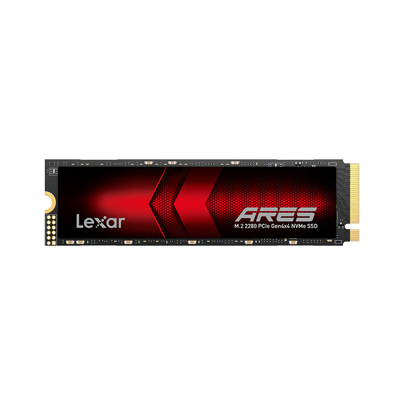 Lexar 雷克沙 ARES系列 LNM790X002T-RNNNC NVMe M.2接口 固态硬盘 2T（PCI-E 4.0） 券后814.76元