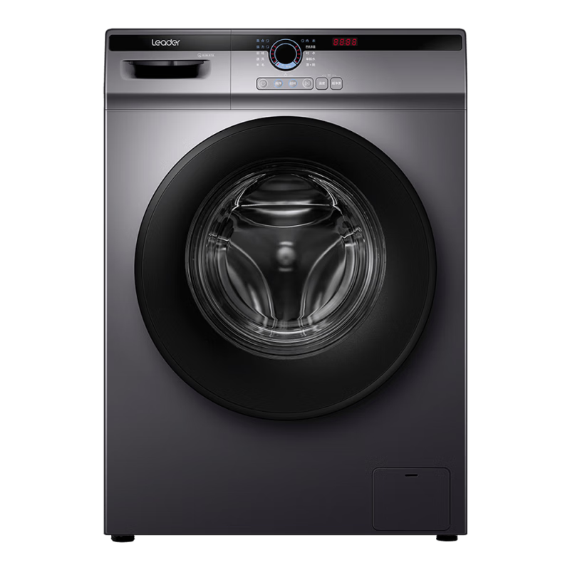 Plus会员、首购：Leader 海尔出品 滚筒洗衣机10kg 超薄洗衣机 洗烘一体 一级能效 除菌螨空气洗 G10B22SE 1203元+9.9购卡