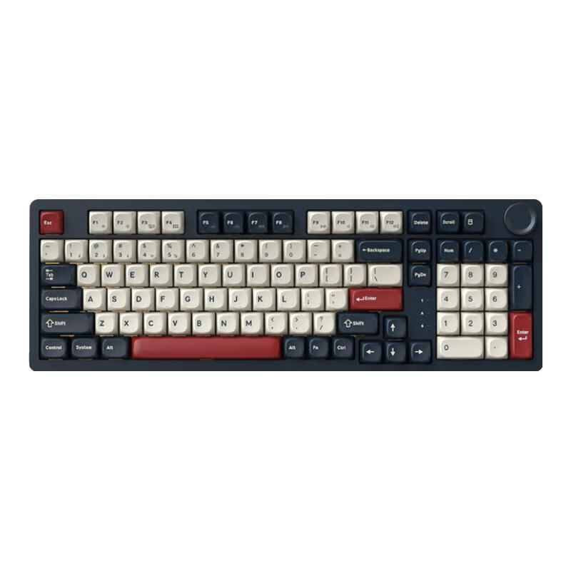 SKN 青龙4.0 三模机械键盘 电 TTC烈焰红轴V2 RGB 339元
