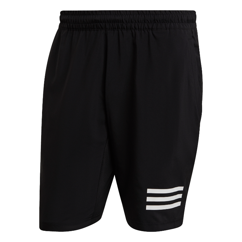 adidas 阿迪达斯 简约速干舒适网球运动短裤男装夏季阿迪达斯官方 黑色/白 69元