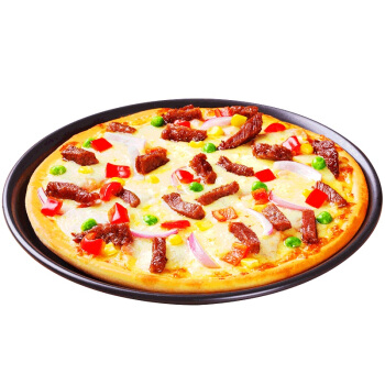 潮香村 秘制牛肉披萨90g*3片装 冷冻食品 马苏里拉芝士半成品披萨 17.71元