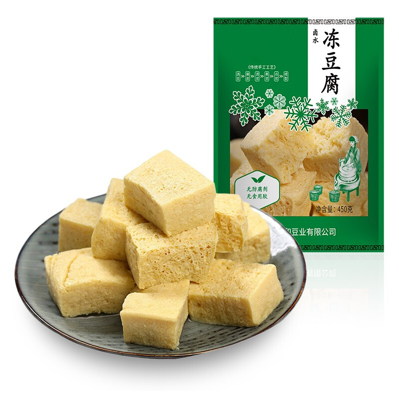 华田禾邦 冻豆腐 450g 16.9元