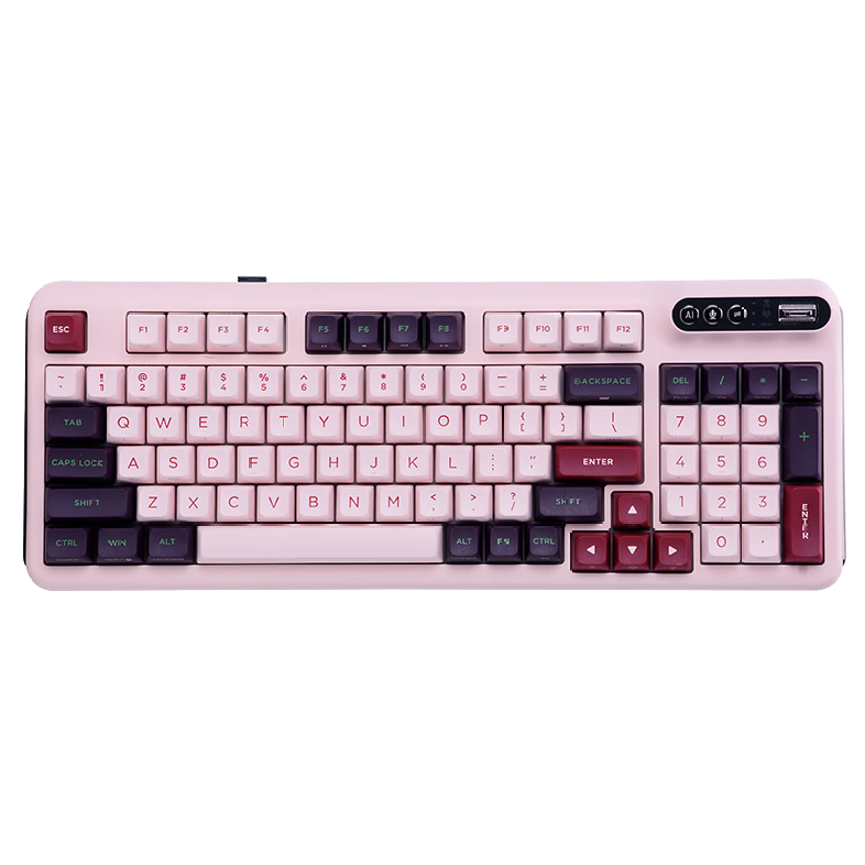 KZZI 珂芝 Z98AI 94键 三模机械键盘 弥豆紫 风雨轴 RGB 券后569元