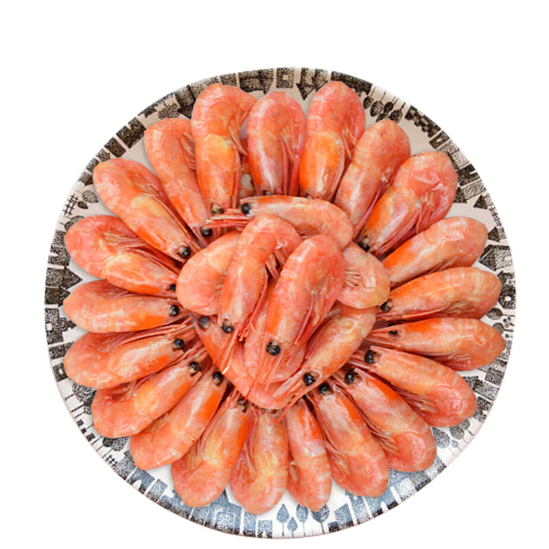 鲜京采 北极甜虾1.5kg/盒 新虾 69.9元