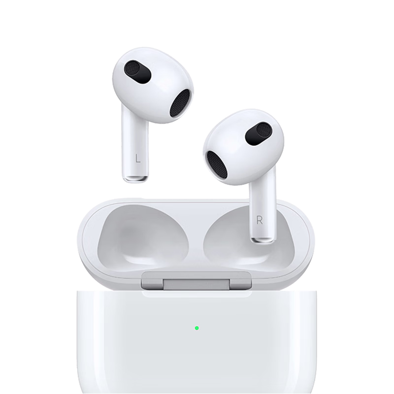 Apple AirPods (第三代) 配闪电充电盒 无线蓝牙耳机 适用iPhone/iPad/Watch MPNY3CH/A*企业专享 1169元